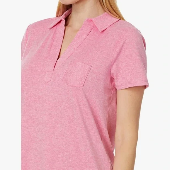 Lilly Pulitzer Women's Dune UPF 50+ Short Sleeve Dress - Picture 3 of 6